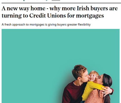 Kilcock Credit Union was delighted to see our Members’ positive experience shared in the Irish Independent