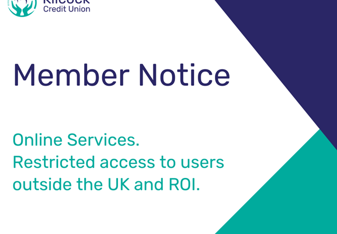 Member Notice - Online Services